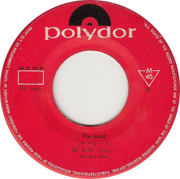 Bee Gees - Don't Forget To Remember (Vinyl, 7", Single, Mono) Very Good Plus (VG+) / Very Good Plus (VG+)