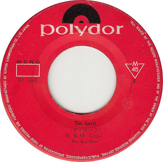Bee Gees - Don't Forget To Remember (Vinyl, 7", Single, Mono) Very Good Plus (VG+) / Very Good Plus (VG+)