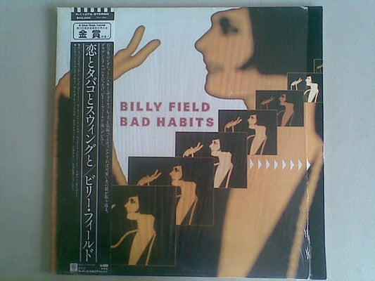 Billy Field - Bad Habits (Vinyl, LP, Album) Near Mint (NM or M-) / Very Good Plus (VG+)