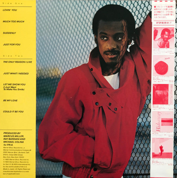 Marcus Miller - Suddenly (Vinyl, LP, Album)