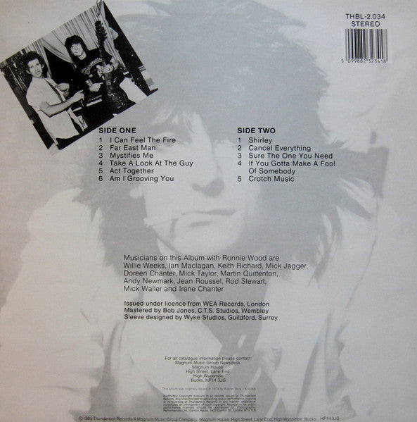 Ron Wood - Cancel Everything (Vinyl, LP, Album, Reissue) Good Plus (G+) / Very Good (VG)