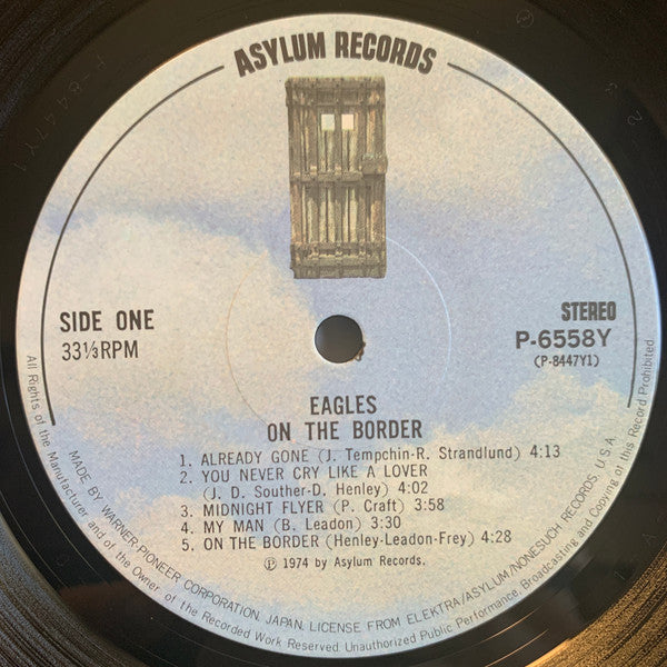 Eagles - On The Border (Vinyl, LP, Album, Reissue) Very Good (VG) / Very Good (VG)