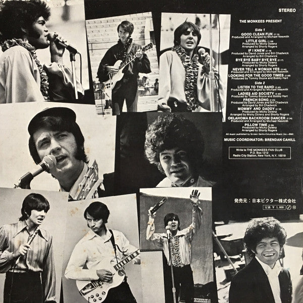 The Monkees - The Monkees Present (Vinyl, LP, Album, Stereo) Very Good Plus (VG+) / Very Good Plus (VG+)