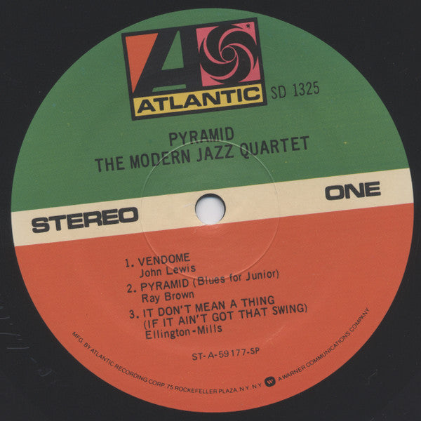 The Modern Jazz Quartet - Pyramid (Vinyl, LP, Album, Reissue, Stereo) Very Good Plus (VG+) / Very Good Plus (VG+)