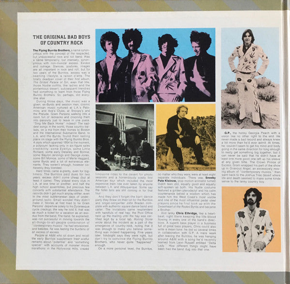 The Flying Burrito Bros - Four Sider (2xVinyl, LP, Compilation) Very Good (VG) / Very Good (VG)