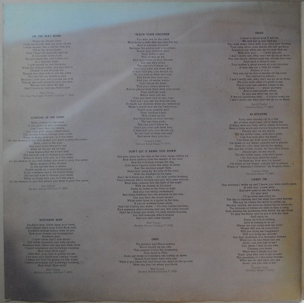 Crosby, Stills, Nash & Young - 4 Way Street (Vinyl, LP, Album)
