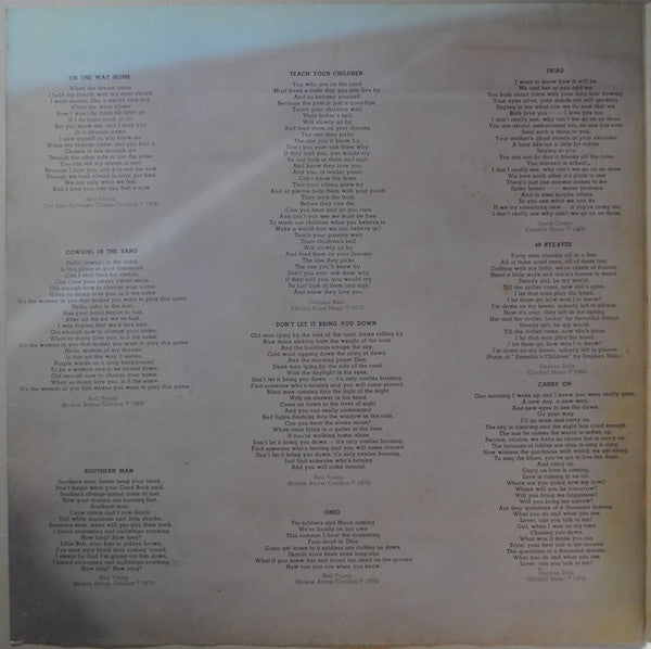 Crosby, Stills, Nash & Young - 4 Way Street (2xVinyl, LP, Album) Good Plus (G+) / Good Plus (G+)