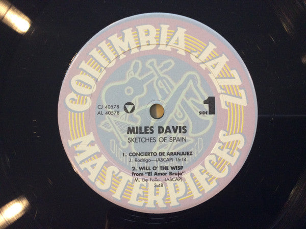 Miles Davis - Sketches Of Spain (Vinyl, LP, Album, Reissue, Remastered, Mono) Near Mint (NM or M-) / Near Mint (NM or M-)