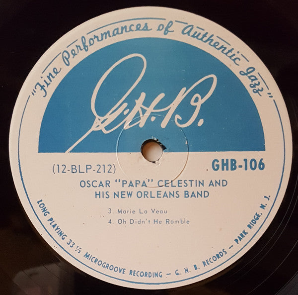 Oscar "Papa" Celestin - Papa Celestin's Golden Wedding (Vinyl, LP, Album, Reissue) Very Good (VG) / Very Good (VG)