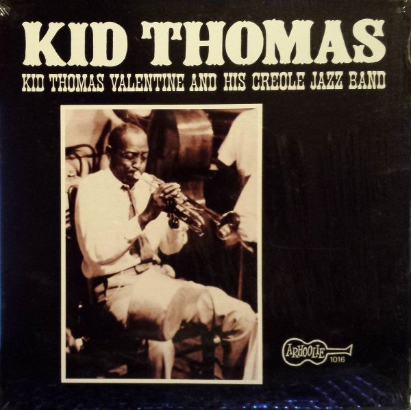 Kid Thomas And His Creole Jazz Band - Kid Thomas (Vinyl, LP, Album, Reissue) Very Good Plus (VG+) / Very Good Plus (VG+)