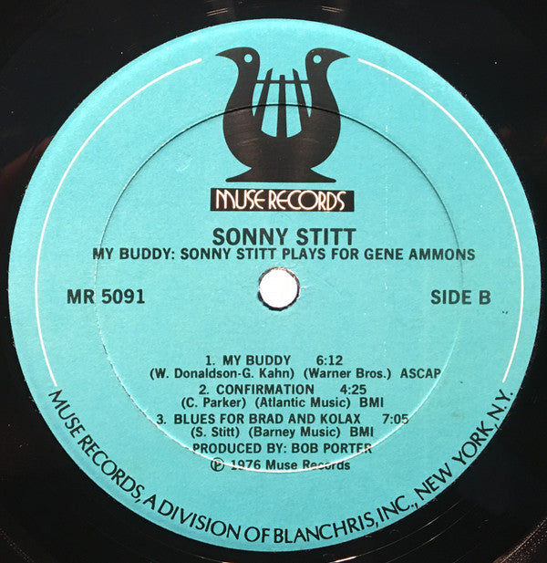Sonny Stitt - "My Buddy" (Sonny Stitt Plays For Gene Ammons) (Vinyl...
