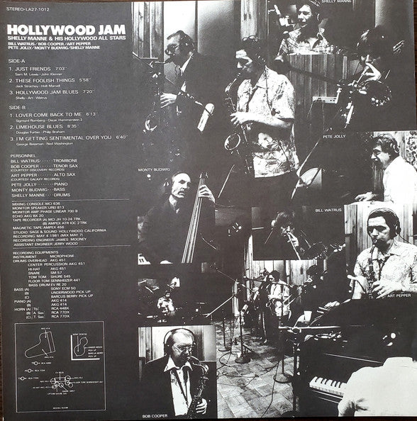 Shelly Manne & His Hollywood All Stars - Hollywood Jam (Vinyl, LP, ...