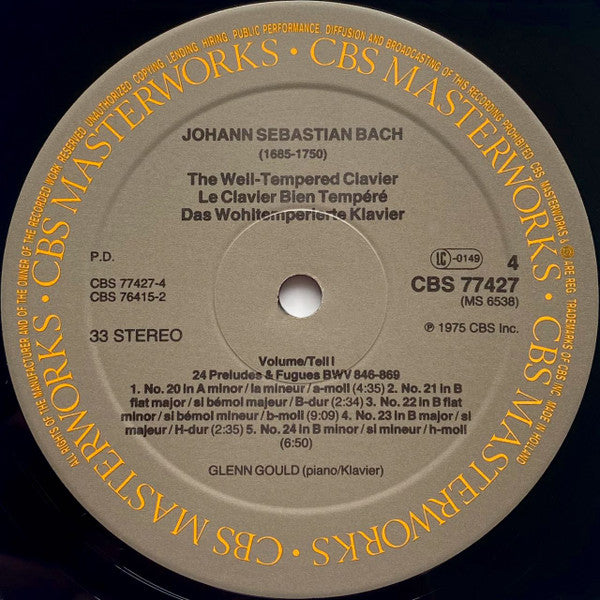 Johann Sebastian Bach - Das Wohltemperierte Klavier BWV 846-893 = T...