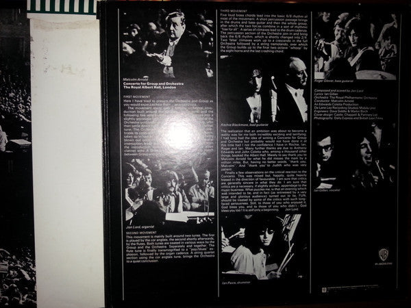 Deep Purple - Concerto For Group And Orchestra (Vinyl, LP, Album, Reissue) Very Good Plus (VG+) / Very Good Plus (VG+)