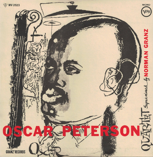 The Oscar Peterson Quartet - The Oscar Peterson Quartet #1 (Vinyl, LP, Album, Reissue, Mono) Very Good Plus (VG+) / Very Good (VG)