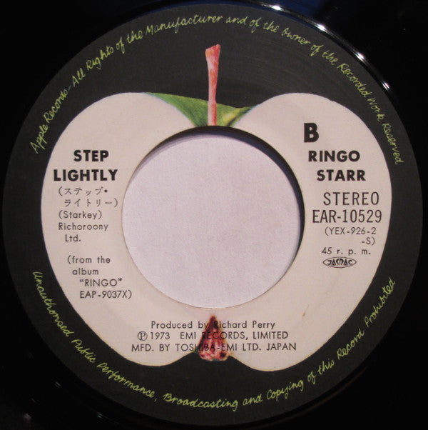 Ringo Starr - Oh My My (Vinyl, 7", 45 RPM, Single) Very Good Plus (VG+) / Very Good Plus (VG+)