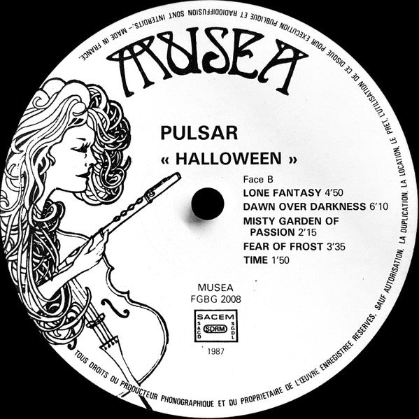 Pulsar (9) - Halloween (Vinyl, LP, Album, Reissue) Very Good (VG) / Good Plus (G+)
