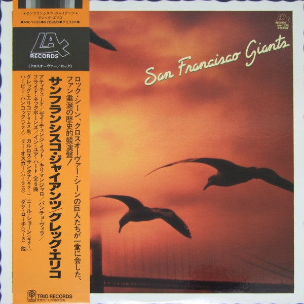 Greg Errico - San Francisco Giants (Vinyl, LP) Very Good Plus (VG+) / Very Good Plus (VG+)