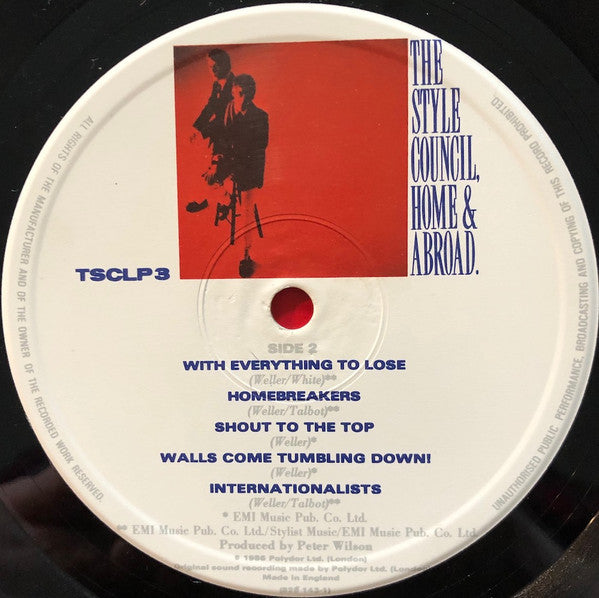 The Style Council - Home And Abroad (Vinyl, LP, Album) Good Plus (G+) / Good Plus (G+)
