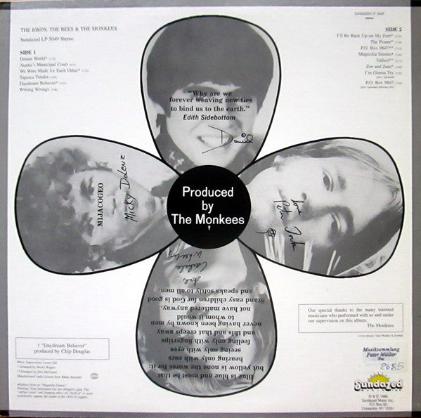 The Monkees - The Birds, The Bees & The Monkees (Vinyl, LP, Album, Stereo) Very Good Plus (VG+) / Very Good Plus (VG+)