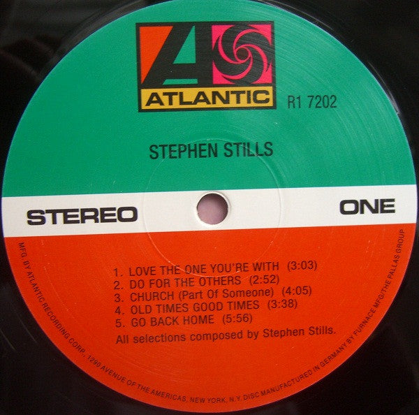 Stephen Stills - Stephen Stills (Vinyl, LP, Album, Reissue, Remastered) Near Mint (NM or M-) / Near Mint (NM or M-)