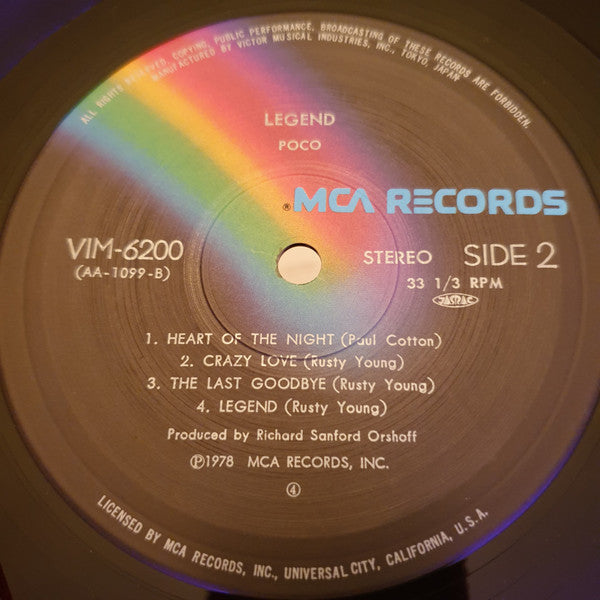 Poco (3) - Legend (Vinyl, LP, Album)