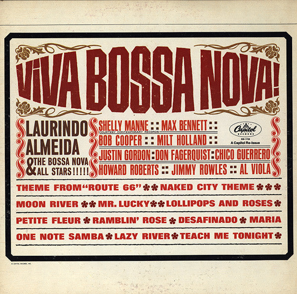 Laurindo Almeida & The Bossa Nova Allstars - Viva Bossa Nova! (Viny...