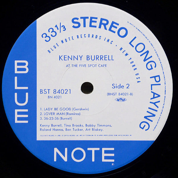 Kenny Burrell - On View At The Five Spot Cafe (Vinyl, LP, Album, Limited Edition, Reissue, Stereo) Near Mint (NM or M-) / Near Mint (NM or M-)