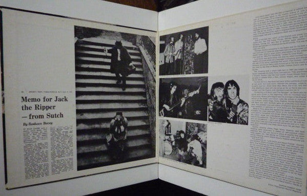 Lord Sutch And Heavy Friends - Hands Of Jack The Ripper (Vinyl, LP, Album) Very Good (VG) / Good Plus (G+)