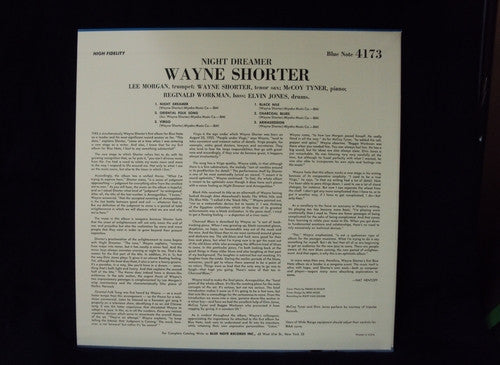 Wayne Shorter - Night Dreamer (Vinyl, LP, Album, Limited Edition, Reissue, Mono) Very Good Plus (VG+) / Near Mint (NM or M-)
