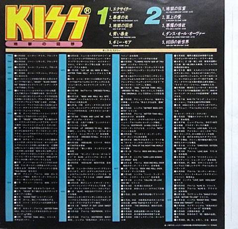 Kiss - Lick It Up (Vinyl, LP, Album) Very Good Plus (VG+) / Very Good (VG)