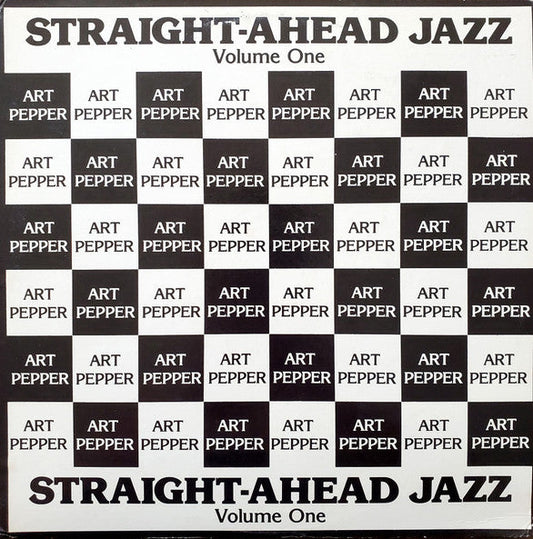 Art Pepper - Straight-Ahead Jazz Volume One (Vinyl, LP, Album) Very Good Plus (VG+) / Very Good Plus (VG+)