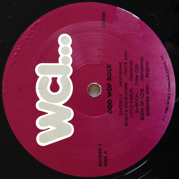 Various - Doo Wop Rock (3xVinyl, LP, Compilation) Very Good Plus (VG+) / Good Plus (G+)