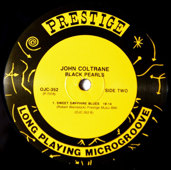 John Coltrane - Black Pearls (Vinyl, LP, Album, Reissue, Remastered, Stereo) Near Mint (NM or M-) / Very Good Plus (VG+)