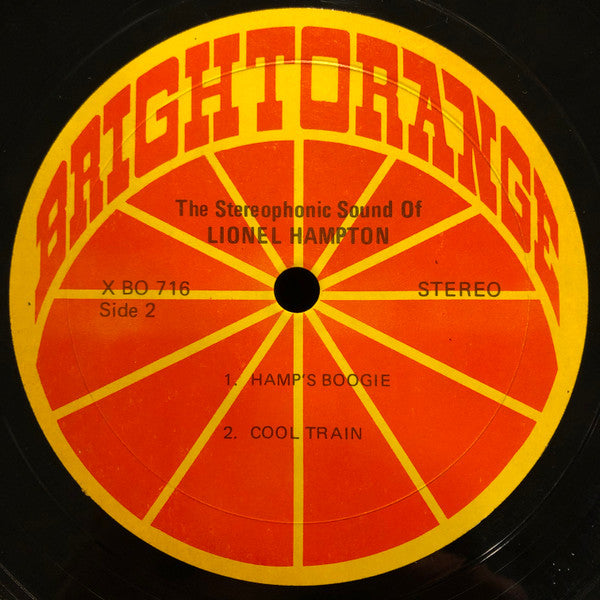 Members Of The Lionel Hampton Orchestra - The Stereophonic Sound Of Lionel Hampton By The Members Of The Lionel Hampton Orchestra (Vinyl, LP) Very Good Plus (VG+) / Good Plus (G+)