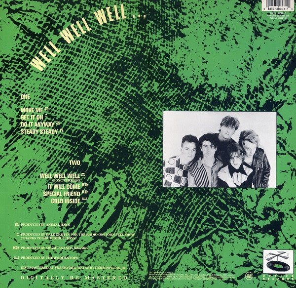 The Woodentops - Well Well Well ... (Vinyl, LP, Compilation, Remastered) Very Good Plus (VG+) / Very Good Plus (VG+)