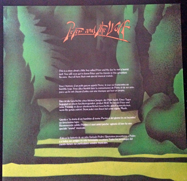 Various - Peter And The Wolf (Vinyl, LP, Album, Reissue) Very Good Plus (VG+) / Very Good Plus (VG+)