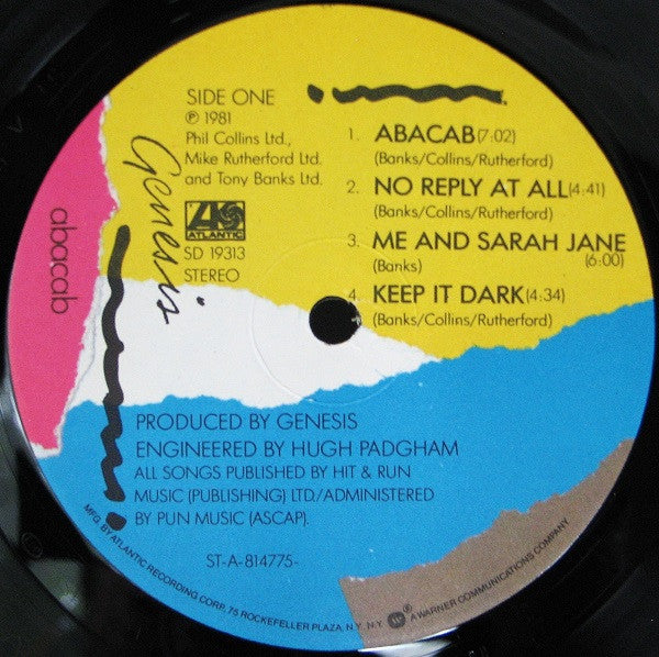 Genesis - Abacab (Vinyl, LP, Album) Good Plus (G+) / Very Good (VG)