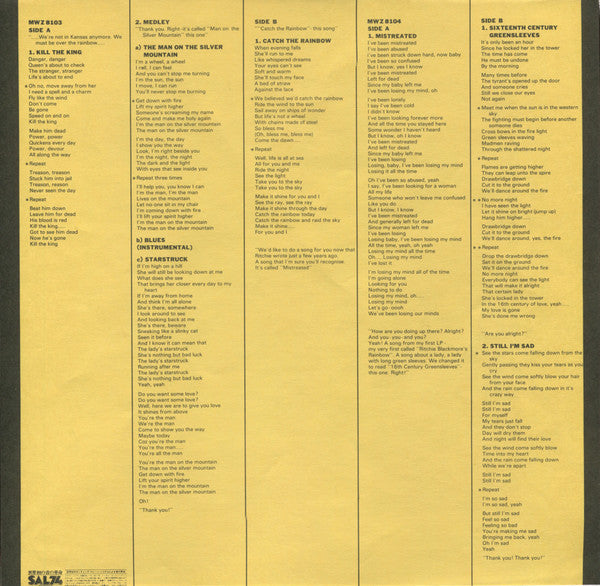 Rainbow - On Stage (Vinyl, LP, Album)
