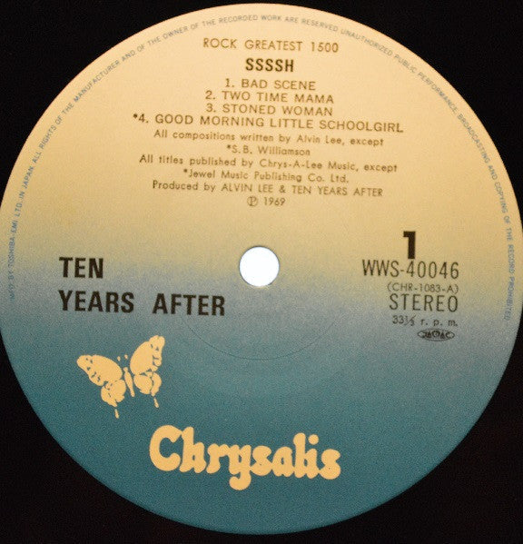 Ten Years After - Ssssh (Vinyl, LP, Album, Reissue)