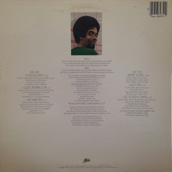 Stanley Clarke - School Days (Vinyl, LP, Album, Reissue) Very Good (VG) / Very Good Plus (VG+)