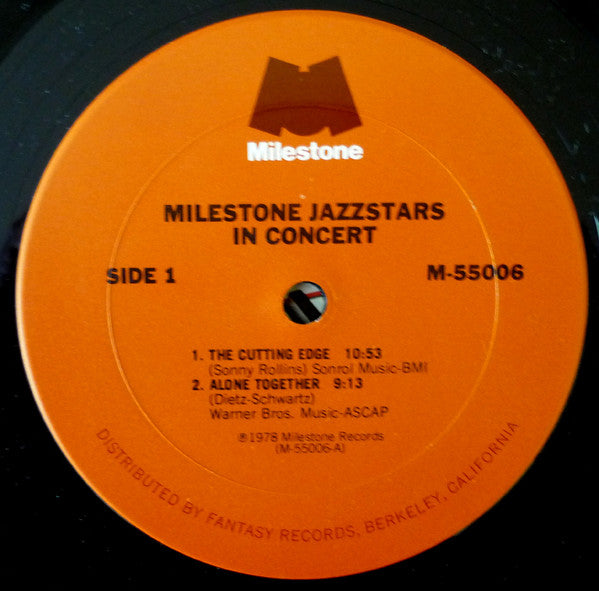 Ron Carter - Milestone Jazzstars In Concert (Vinyl, LP, Album)