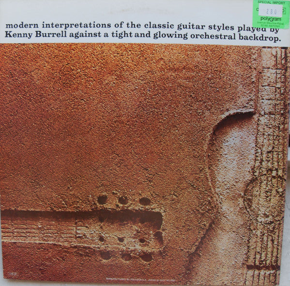 Kenny Burrell - Guitar Forms (Vinyl, LP, Album, Reissue, Stereo) Good Plus (G+) / Good Plus (G+)