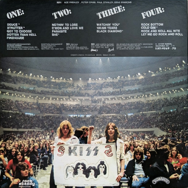 Kiss - Alive! (Vinyl, LP, Album, Stereo)