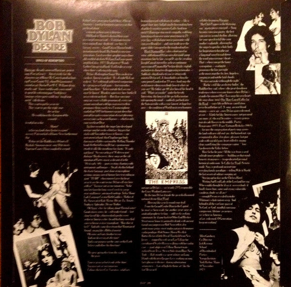 Bob Dylan - Desire = Desire (Vinyl, LP, Album, Reissue) Very Good (VG) / Very Good Plus (VG+)