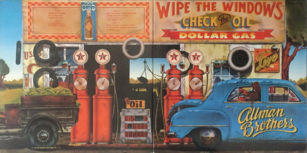 The Allman Brothers Band - Wipe The Windows, Check The Oil, Dollar Gas (2xVinyl, LP, Album) Very Good Plus (VG+) / Very Good (VG)