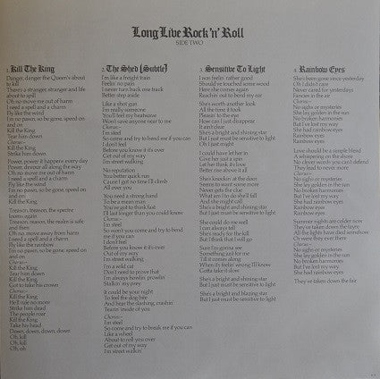 Rainbow - Long Live Rock 'N' Roll (Vinyl, LP, Album, Reissue, Stereo) Very Good Plus (VG+) / Very Good Plus (VG+)