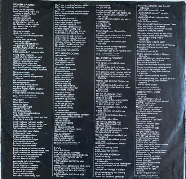 Jesse Colin Young - Love On The Wing (Vinyl, LP, Album) Very Good (VG) / Very Good (VG)