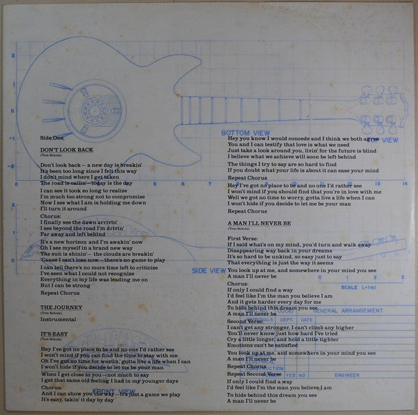 Boston - Don't Look Back (Vinyl, LP, Album, Stereo)