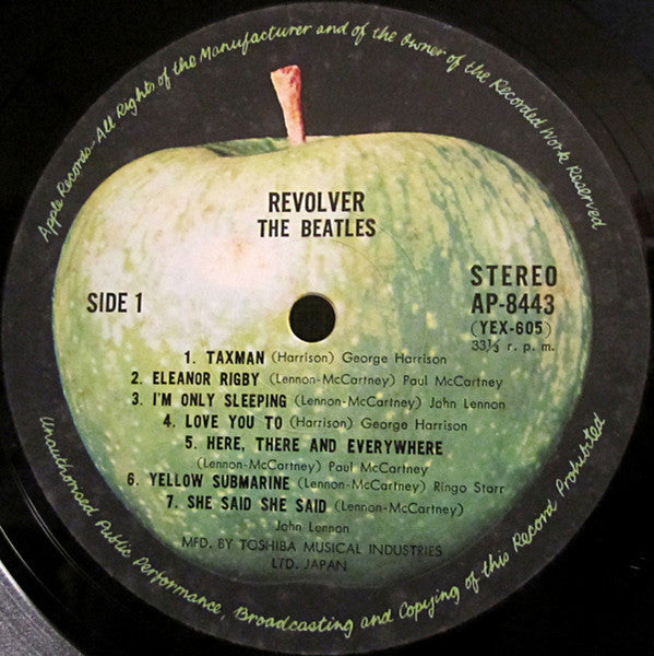 The Beatles - Revolver (Vinyl, LP, Album, Reissue, Stereo)